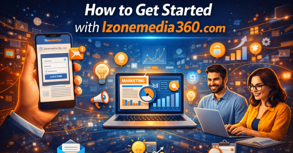 How to Get Started with Izonemedia360 .com