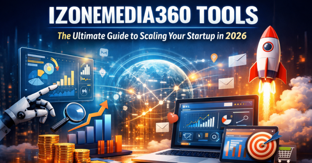 izonemedia360 Tools The Ultimate Guide to Scaling Your Startup in 2026
