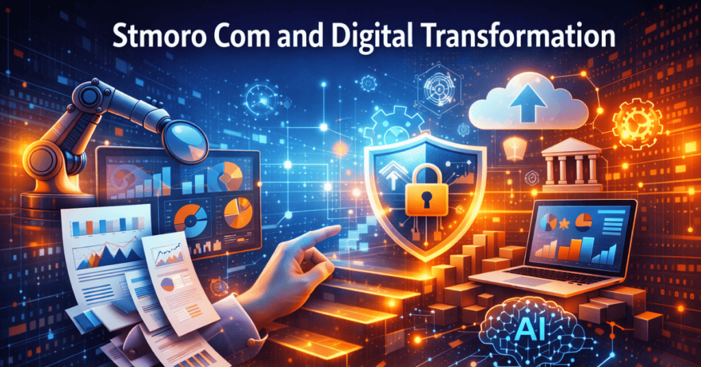 Stmoro Com digital transformation with AI, automation, and cloud integration
