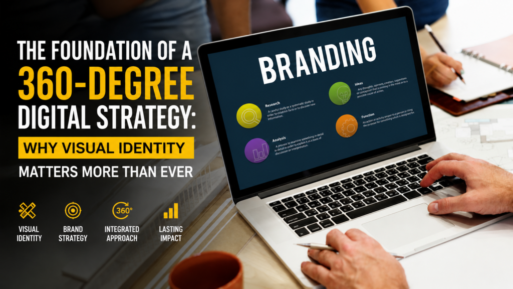 The Foundation of a 360-Degree Digital Strategy: Why Visual Identity Matters More Than Ever
